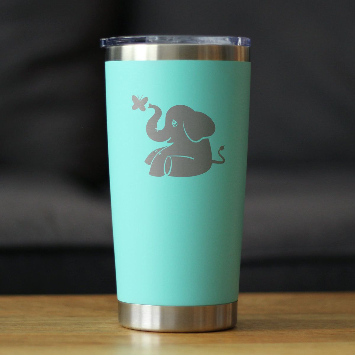 Cute Elephant - 20 oz Coffee Tumbler