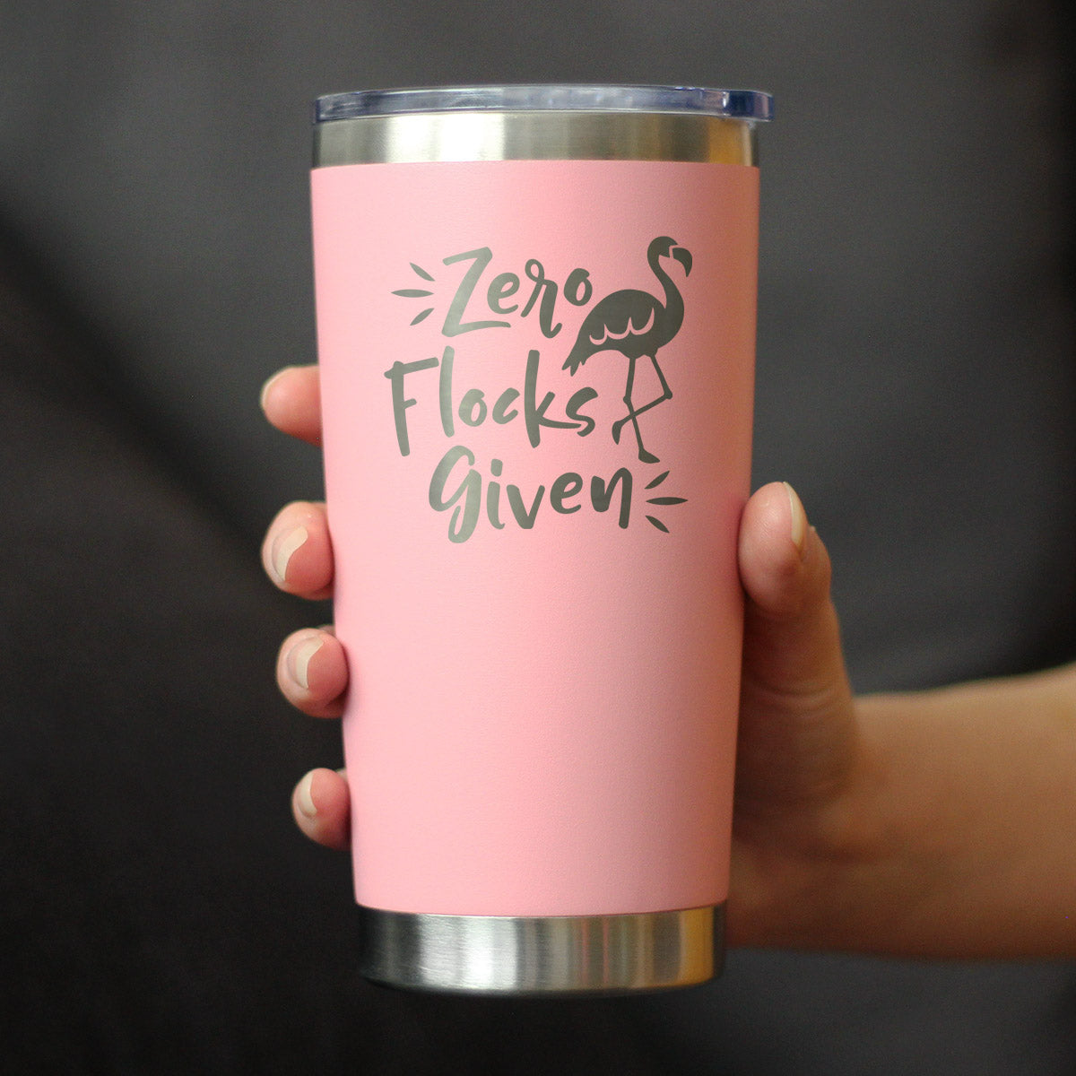 Zero Flocks Given - 20 oz Coffee Tumbler