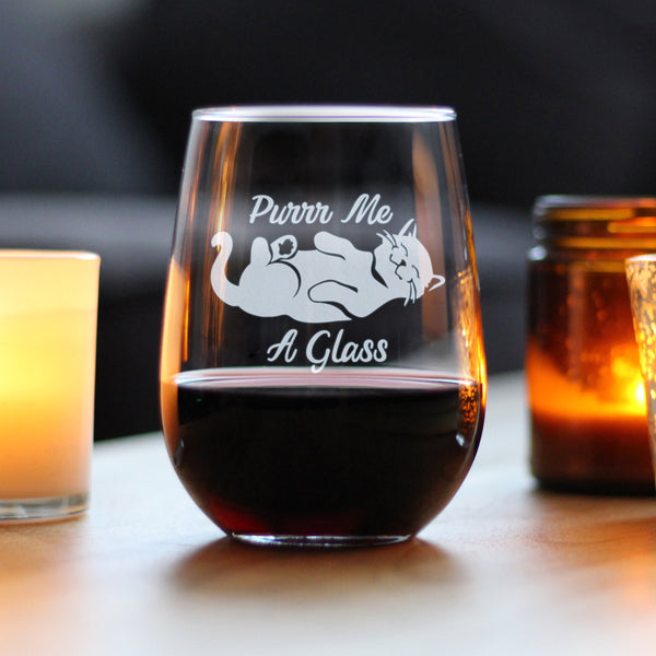 Lineworker Engraved Large Stemless Wine Glass, Unique Electrical Theme -  bevvee
