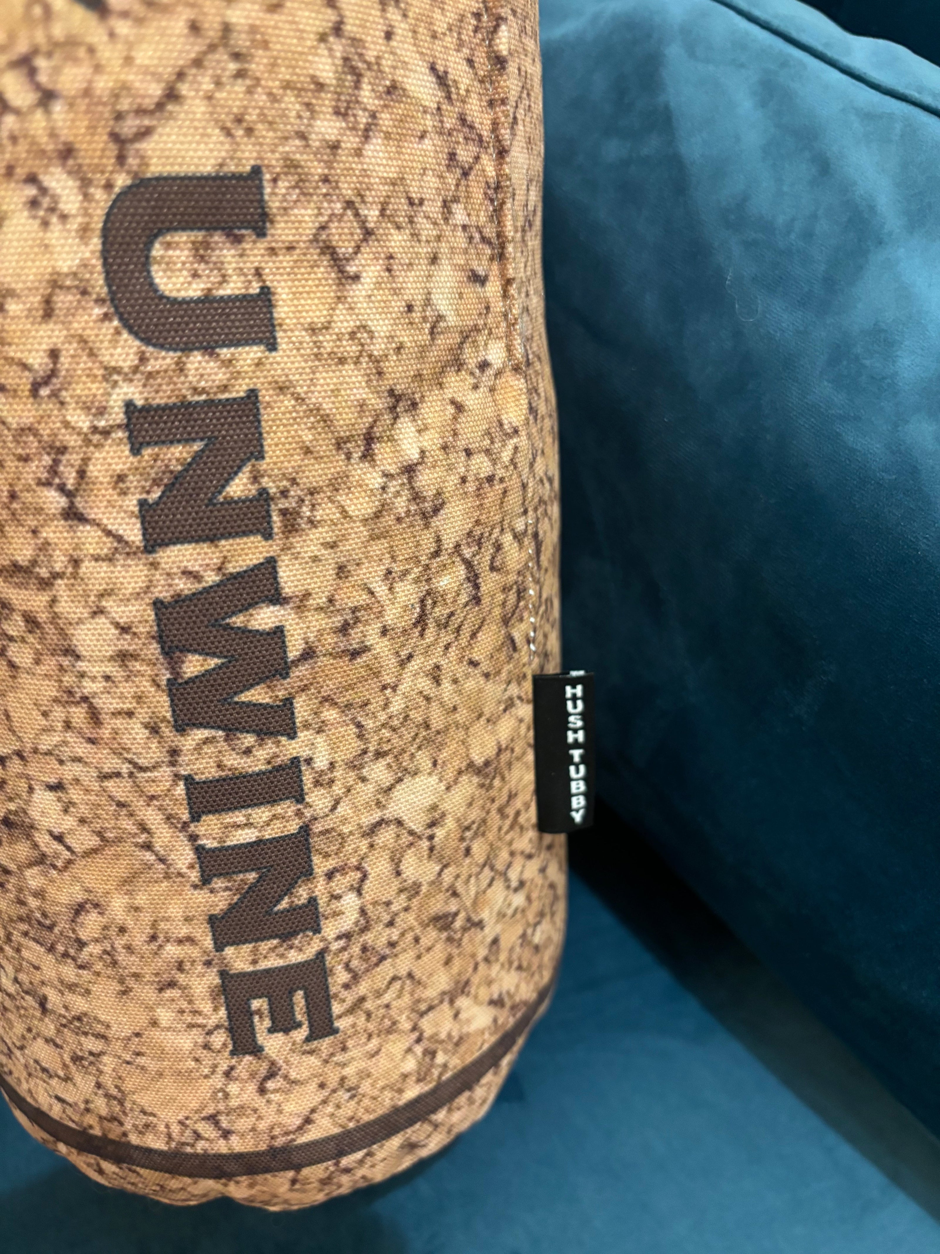 Uncork & Unwine Wine Cork Pillow