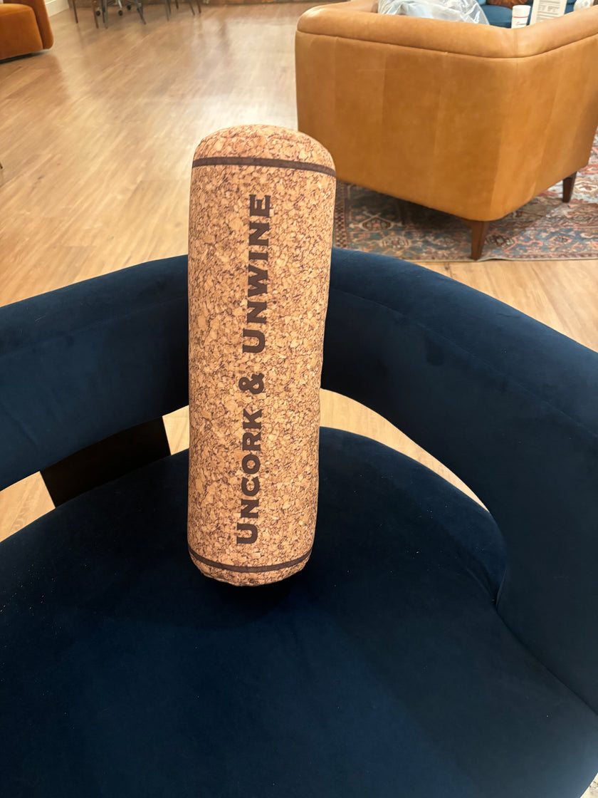 Uncork & Unwine Wine Cork Pillow
