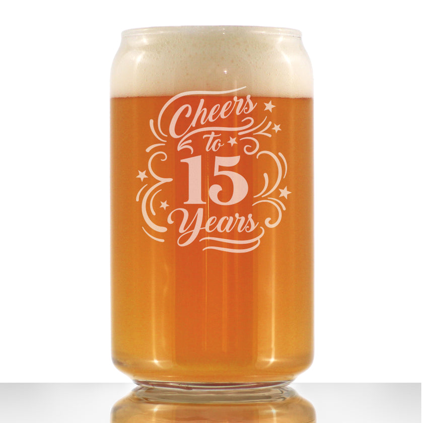 Cheers to Years - Anniversary Party Cups & Decor - Engraved Glasses & Color Ceramic Coffee Mugs