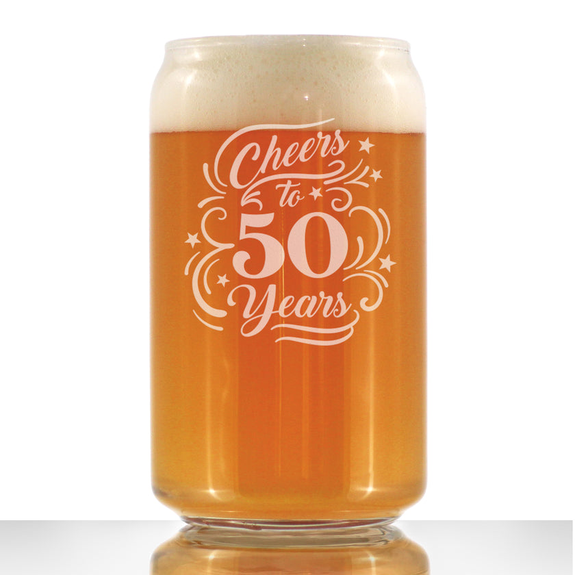 Cheers to Years - Anniversary Party Cups & Decor - Engraved Glasses & Color Ceramic Coffee Mugs