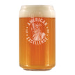 America 250 American Excellence Engraved Beer Can Glass America250 Official for 250th Anniversary of the USA Beer Can Shaped Pint Glass - 16oz
