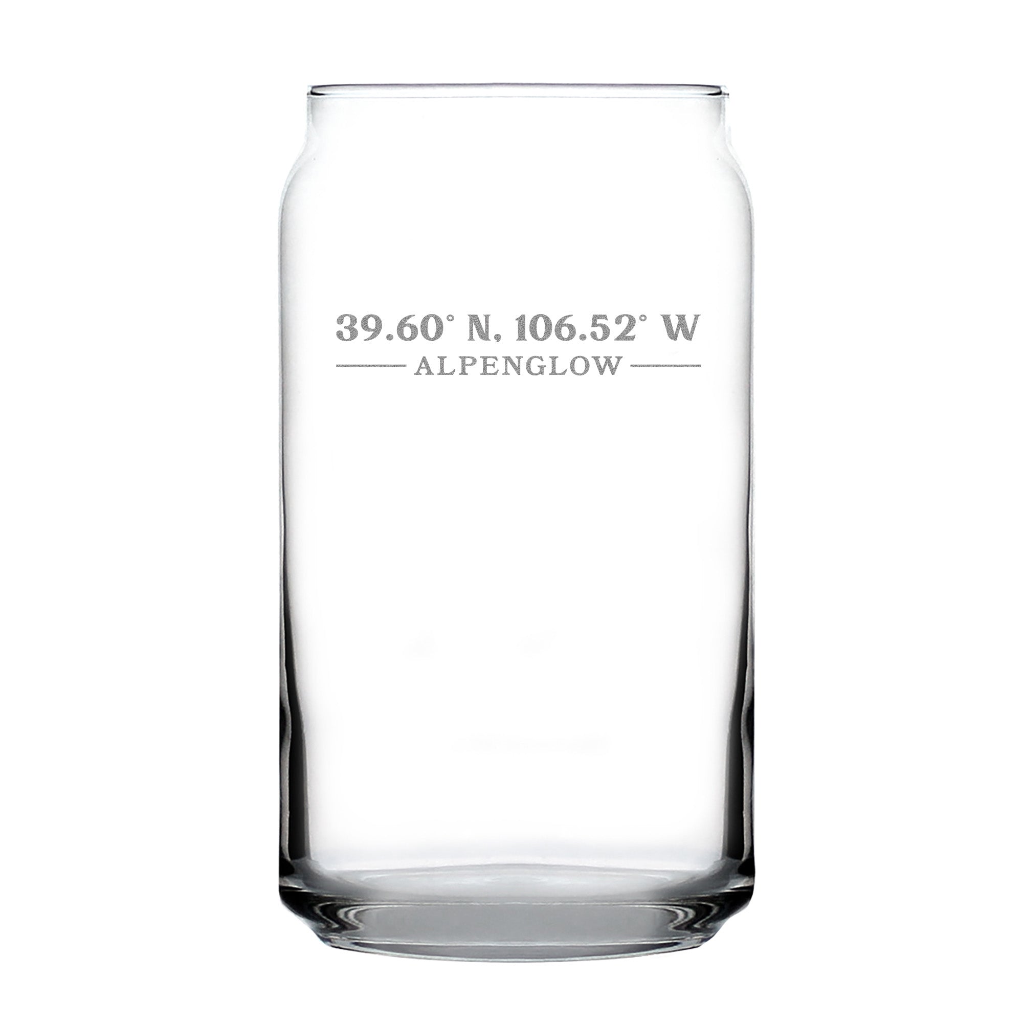 Custom 16 Oz. Beer Can Pint Glass