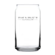 Custom 16 Oz. Beer Can Pint Glass