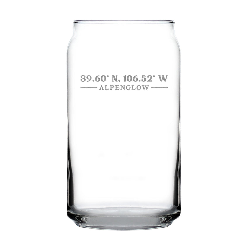 Custom 16 Oz. Beer Can Pint Glass