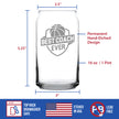 Basketball Coach Gifts for Coaches - Engraved Beer Can Glass - Best Coach Ever - Beer Can Shaped Pint Glass - 16oz