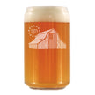Freedom 250 Homestead Barn Engraved Beer Can Glass - 16oz Official USA 250th Anniversary Merch