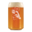 Freedom 250 Rosie the Riveter Engraved Beer Can Glass - 16oz Official USA 250th Anniversary Merch