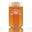 Kids Have Paws Cat Engraved Beer Can Glass Gifts for Cat People Beer Can Shaped Pint Glass - 16oz