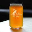 Mahjong Era - Engraved Beer Can Glass - 16 oz