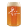 Mahjong Era - Engraved Beer Can Glass - 16 oz