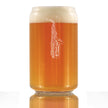 Saxophone Engraved Beer Can Glass Gifts for Musicians Beer Can Shaped Pint Glass - 16oz