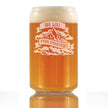 She Will Move Mountains - Beer Can Pint Glass - Inspirational Gifts for Women - 16 oz Glasses
