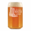 If I Can't Wear My Boots - Engraved Beer Can Glass - Cowboy and Cowgirl Western Gifts Accessories and Decor - Beer Can Shaped Pint Glass - 16oz