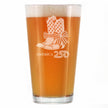 America 250 Cowgirl Boots Engraved Pint Glass America250 Official for 250th Anniversary of the USA High Quality Pint Glasses for Beer - 16oz