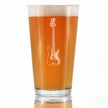 Electric Bass Pint Glass for Beer - Music Gifts for Bass Players, Teachers and Musical Accessories for Musicians that Play Bass Guitar - 16 Oz Glasses