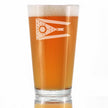 Ohio Flag Pint Glass for Beer - State Themed Drinking Decor and Gifts for Ohioan Women & Men - 16 Oz Glasses