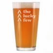 Lucky Few - Engraved Pint Glass Down Syndrome Awareness Gifts for Adults High Quality Pint Glasses for Beer - 16oz
