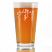Monkey Pint Glass for Beer - Fun Wild Animal Themed Decor and Gifts for Lovers of Apes and Monkeys - 16 Oz Glasses