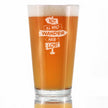 Not All Who Wander Are Lost - Pint Glass for Beer - Outdoor Travel Gifts for Travelers, Campers & Hikers - 16 oz Glasses