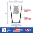 Pickleball Legend Engraved Pint Glass Gifts for Picklers High Quality Pint Glasses for Beer - 16oz