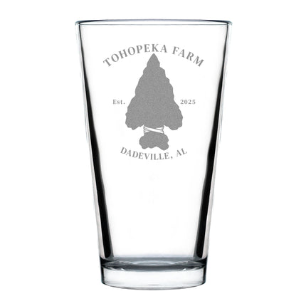 Custom 16 Oz. Pint Glass