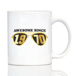 Awesome Since 1970 Coffee Mug 55th Birthday Gift Ideas White Ceramic Coffee Cup