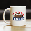 Coach Gifts for Football Coaches Coffee Mug Best Coach Ever White Ceramic Coffee Cup