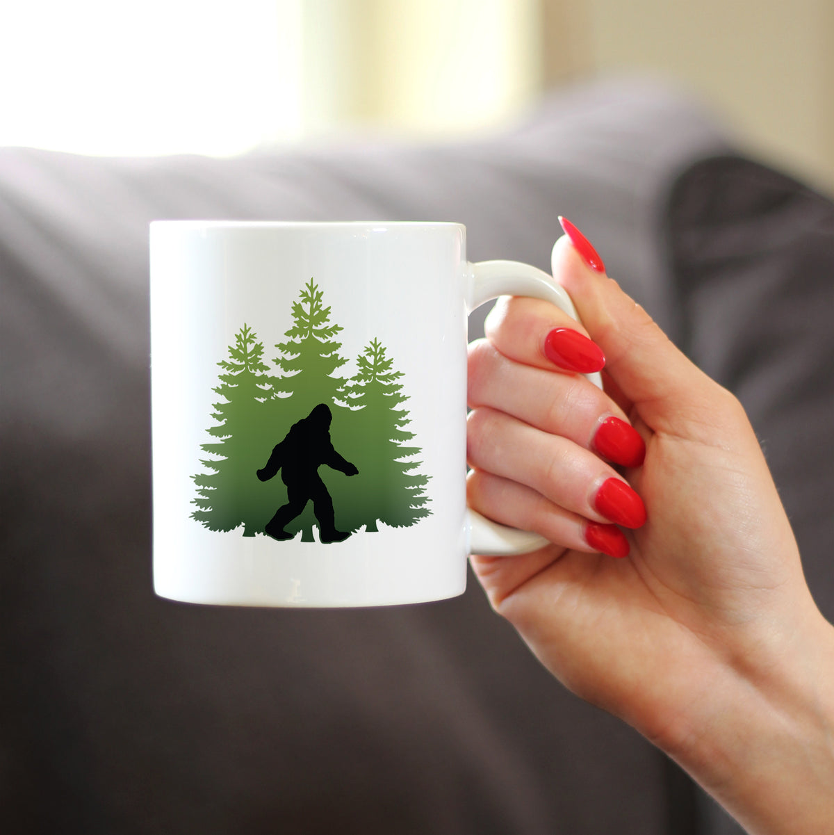 Bigfoot Coffee Mug - Funny Bigfoot Gifts for Sasquatch Enthusiasts