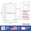 Code Blooded Coffee Mug Funny Tech Gifts for Programmer, Coder & Computer Geeks White Ceramic Coffee Cup