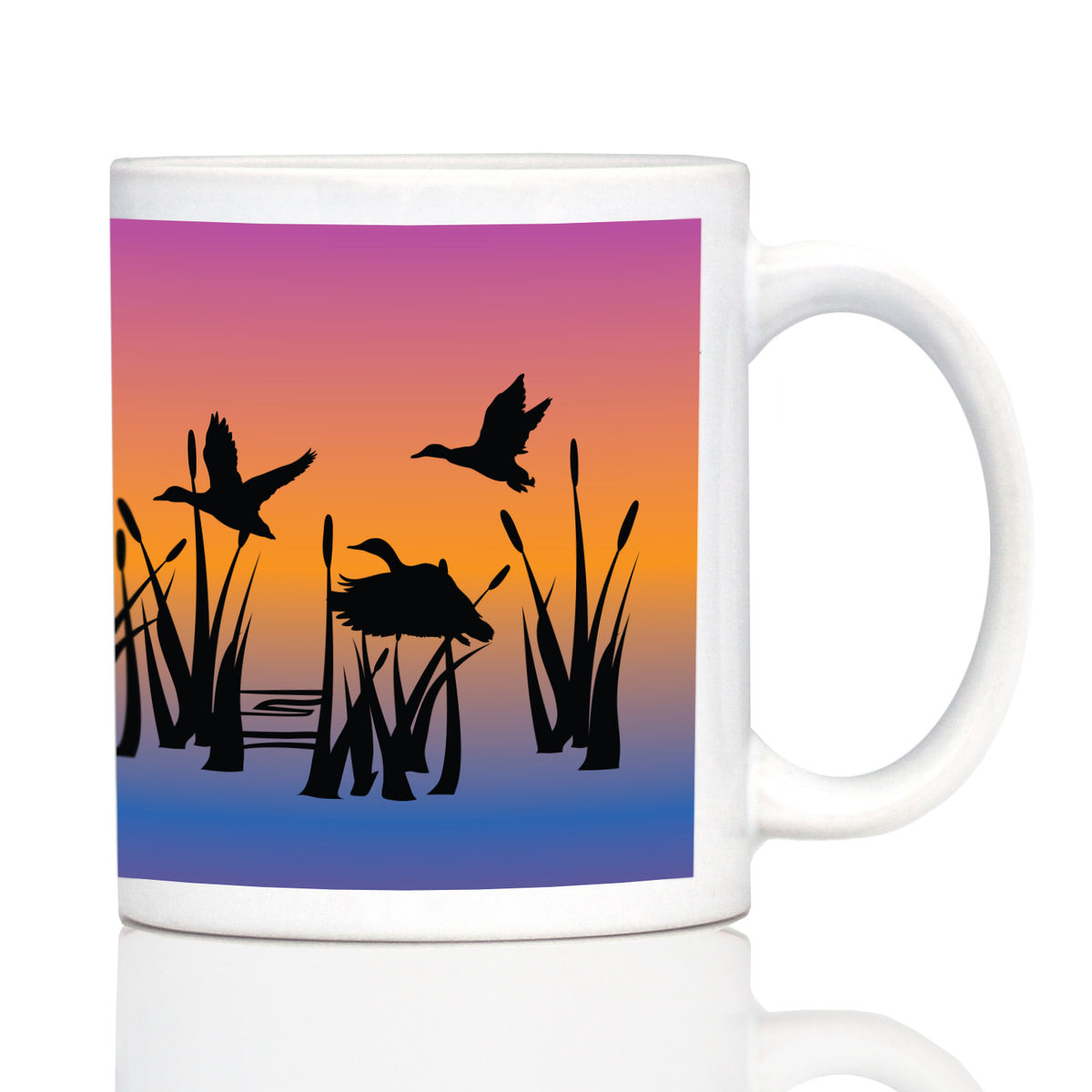 Duck Pond Coffee Mug - Duck Gifts and Rustic Decor for Duck Hunters