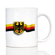 German Flag Coffee Mug - Country Pride Themed Drinking Decor and Gifts for Germans