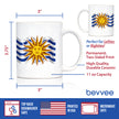 Uruguay Flag Coffee Mug - Country Pride Themed Drinking Decor and Gifts for Uruguayans