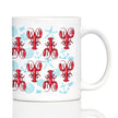 Lobster 2 Coffee Mug Lobster Gifts, Maine Souvenirs and Decor  White Ceramic Coffee Cup
