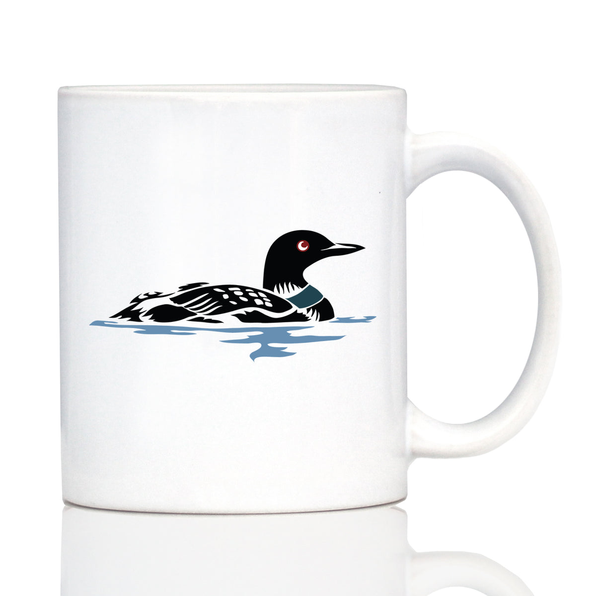 Loon Coffee Mug - Fun Bird Gifts and Lake Decor for Wildlife Lovers