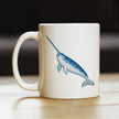 Narwhal Coffee Mug Cute Narwhal Gifts White Ceramic Coffee Cup