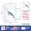 Narwhal Coffee Mug Cute Narwhal Gifts White Ceramic Coffee Cup