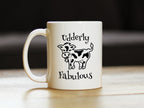Udderly Fabulous - Cow Coffee Mug - Funny Cow Gifts & Decor