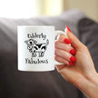 Udderly Fabulous - Cow Coffee Mug - Funny Cow Gifts & Decor
