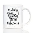 Udderly Fabulous - Cow Coffee Mug - Funny Cow Gifts & Decor