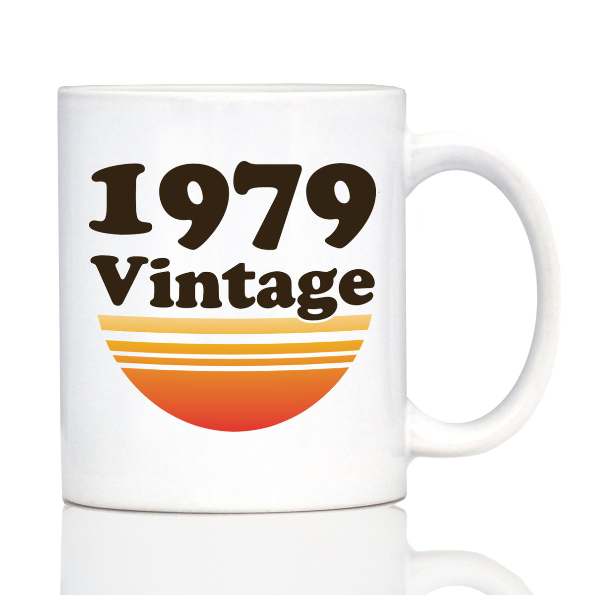 Vintage 1979 - Fun 46th Birthday Coffee Mug Gifts for Men &amp; Women Turning 46 - Retro Coffee Cups