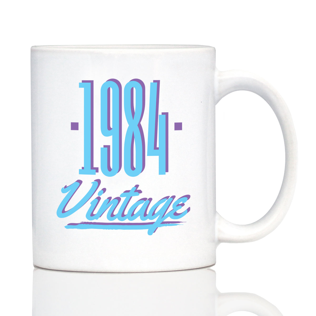 Vintage 1984 - Fun 40th Birthday Coffee Mug Gifts for Men &amp; Women Turning 40 - Retro Coffee Cups