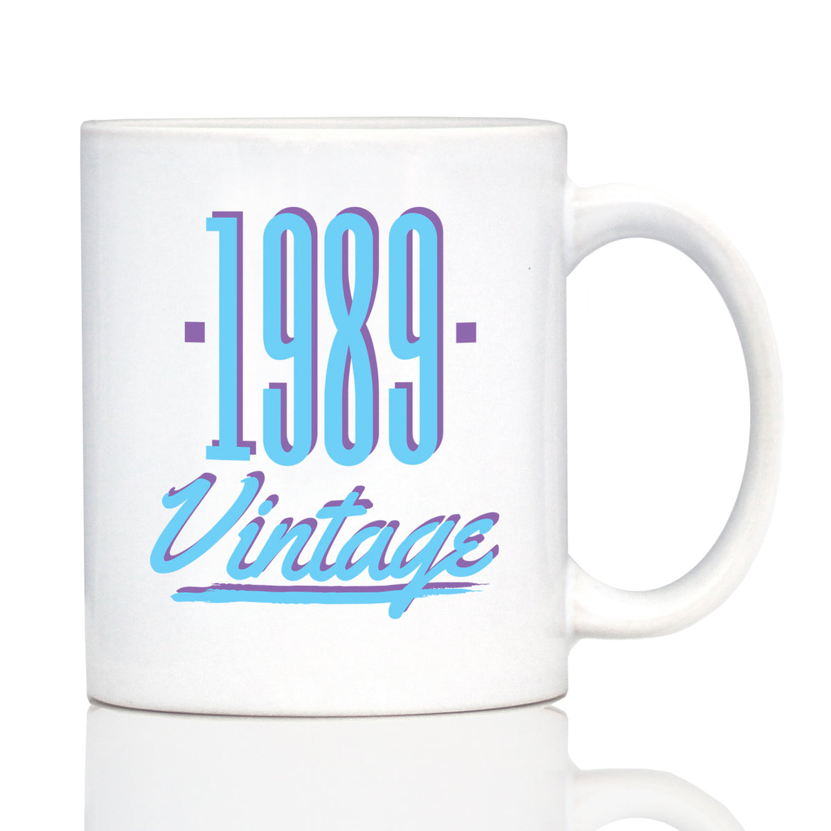 Vintage 1989 - Fun 35th Birthday Coffee Mug Gifts for Men &amp; Women Turning 35 - Retro Coffee Cups