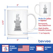 5 Years Strong Coffee Mug Gifts 5th Anniversary Party Decor White Ceramic Coffee Cup