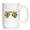 Awesome Since 1975 Coffee Mug 50th Birthday Gift Ideas White Ceramic Coffee Cup