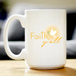 Faith Y'all Coffee Mug Christianity Gifts for Christians White Ceramic Coffee Cup