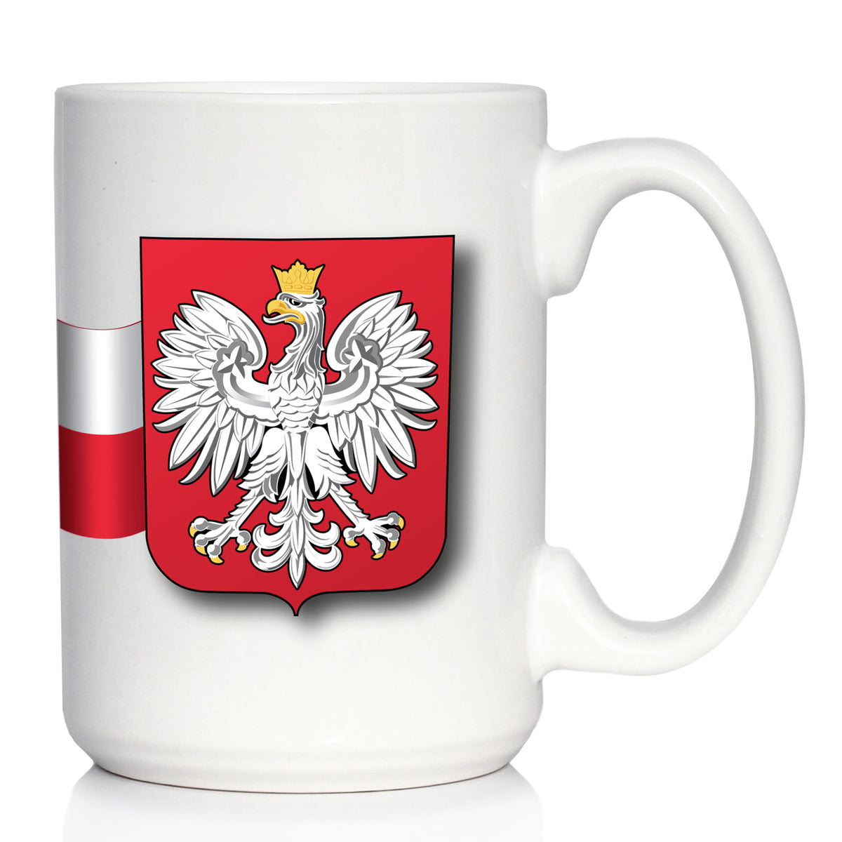 Poland Flag Coffee Mug - Country Pride Themed Drinking Decor and Gifts for Poles