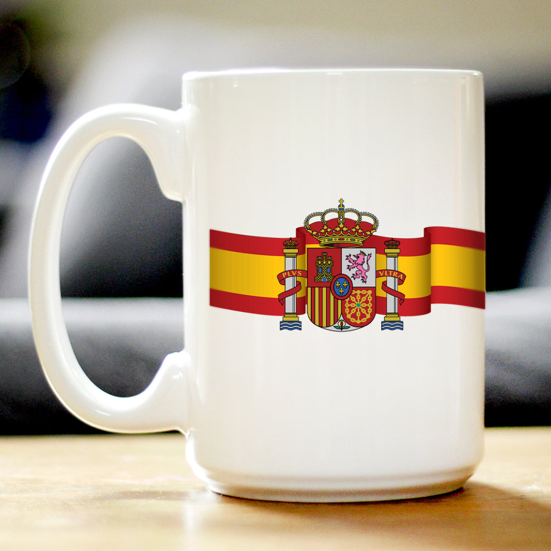 Spain Flag Coffee Mug - Country Pride Themed Drinking Decor and Gifts for Spaniards